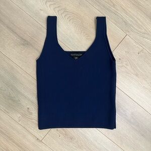 Navy Crop Top XS
